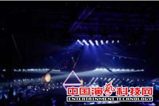 舞臺燈光設計電視節目《全能星戰》舞美燈光設計效果圖