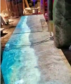 互動地面投影設備海浪版